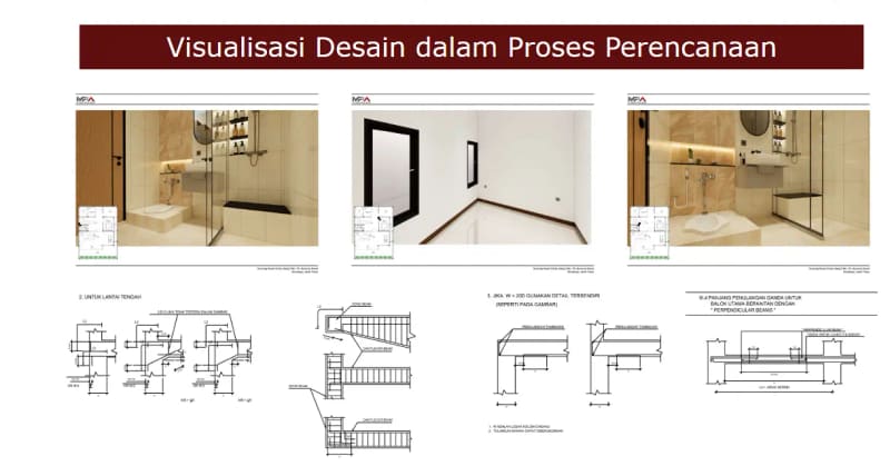 Dokumentasi arsitektur & perencanaan — foto 1