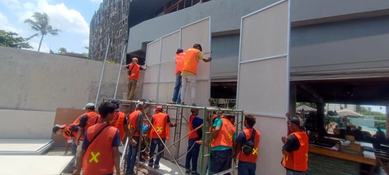 Dokumentasi konstruksi gedung & perkantoran — foto 3